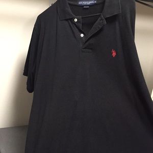 US polo assn black polo